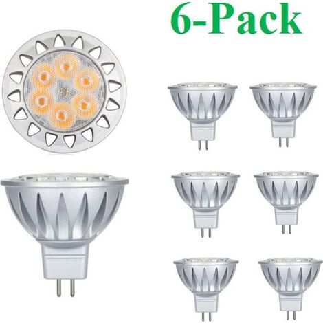 MR16 7W GU5.3 LED-Lampe, Ersatz für 50W-75W Halogenlampen, 2700K (1/5)