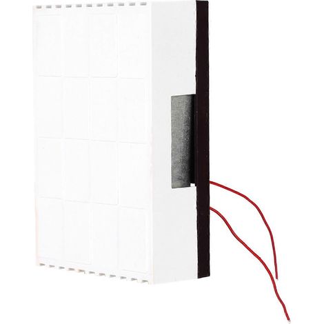Sonnette filaire mécanique, murale, sonnerie audible, adaptée aux systèmes de contrôle d'accès des hôtels (220V). (1/5)