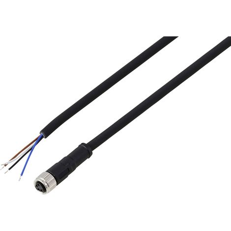 TRU COMPONENTS TC-13751944 Anschlussleitung M8 x 1 Buchse, gerade 2 m Polzahl Sensoren: 4 1 St.