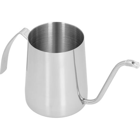 350ml Cafetière à Goutte Fine Goose Neck avec Bec Long en Acier Inoxydable pour Maison et Bureau - Équipement de Café Drip Parfait pour les Amateurs et en Cadeau - Pot de Café Thé (1 Pièce) (1/5)