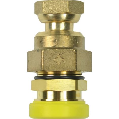 Raccord de robinetterie DN20 F1/2" JPG – Clapet anti-retour – Filetage mâle – Pour installations sanitaires et industrielles – Chuchu Decayeux (1/3)