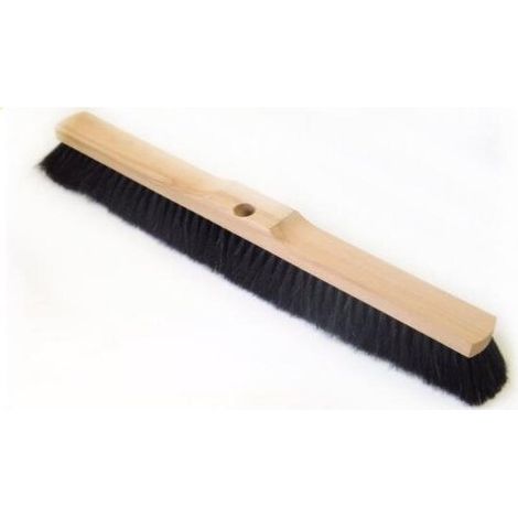 Saalbesen Naturhaar Stielloch 60cm