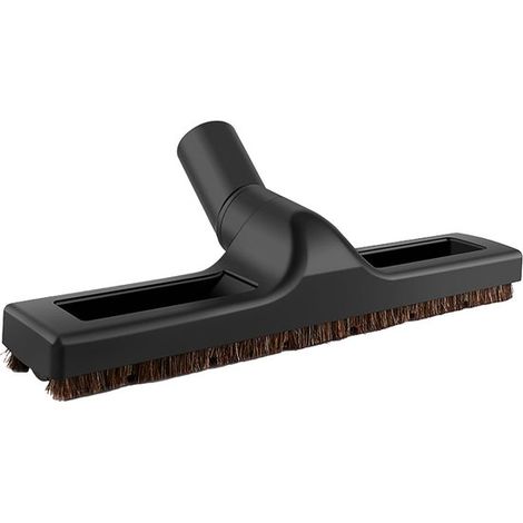 Brosse parquet universelle avec raccord 32 mm, embout d’aspirateur compatible Miele, Philips, AEG, Electrolux, Nilfisk, Rowenta et autres aspirateurs (1/5)
