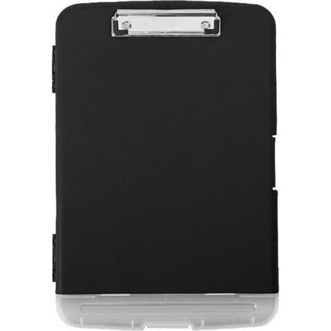 Porte-documents avec pince, bloc-notes, conception résistante à l'eau, boîte de rangement, boîte à documents avec porte-stylo intégré pour les écoles, les bureaux et les environnements industriels (1/5)