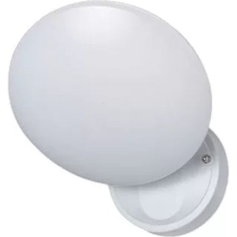 TRADE SHOP - Applique Lampada Da Parete Per Esterno 10w Cct Switch Ip54 Bianco 3 Colori Luce Esa-02b3c - (1/4)