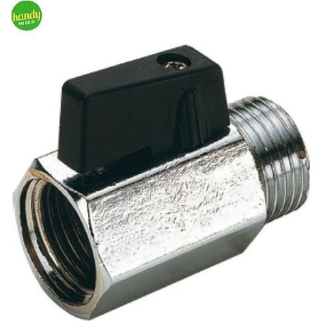 Valvola Sfera Mini Ambra Water 3/8" M.F.