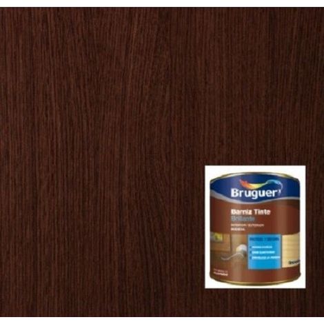 Barniz tinte Bruguer brillante Wengue 250 Ml