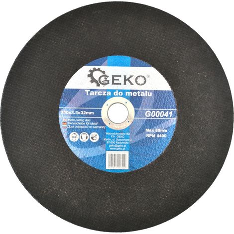 Disque de coupe geko cutting disc aluminium oxyde renforcé (1/2)