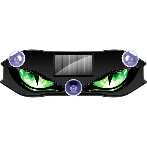 Feu De Fenêtre Voiture LED Solaire Panneau Réfléchissant (1/5)