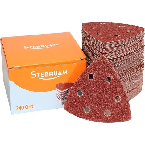 Schleifpapier Dreieck Klett 240 Körnung Triangle sandpaper 240 Grits (1/5)