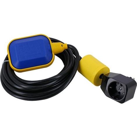 Pompesguinardloisirs – Interrupteur flotteur 5 m – Contrôle automatique niveau d'eau – Compatible systèmes de pompage – Accessoire de pompe de jardin