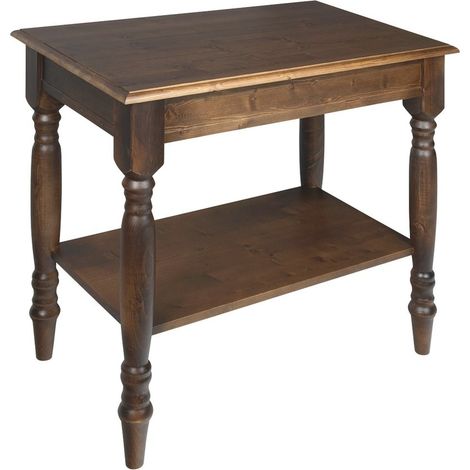 Table vasque CIMBURA 80x50x75cm, épicéa teinté (1/5)
