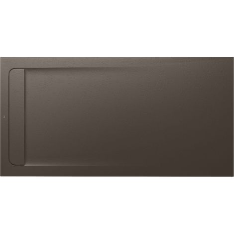 Receveur de douche extra plat en Stonex® Aquos - 1800x900mm - Café (1/2)