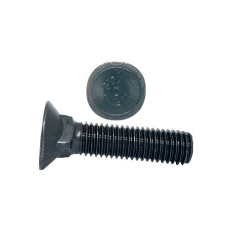 Boulons de charrue M12x45 classe 10.9 DIN 608 partie 2 pièces. (1/5)