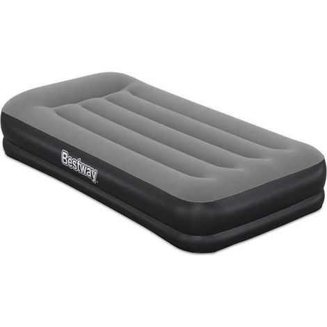 Matelas gonflable - BESTWAY - 671BT - Tritech Twin - 1 personne, pompe USB intégrée, 1,91 m x 97 cm x 36 cm (1/5)