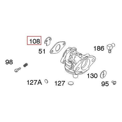 Chapa de est谩rter BRIGGS ET STRATTON 691182