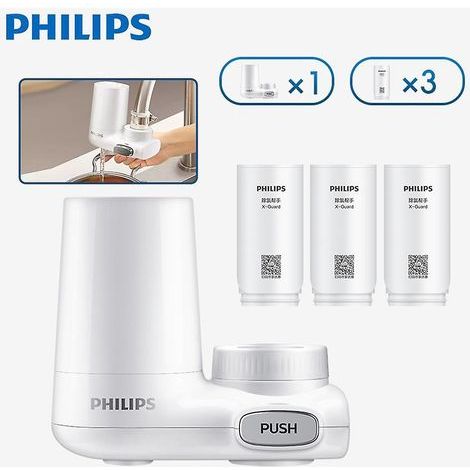 Philips Tap Water Purifier CM-300 Water Filter Faucet Replacement Dechlorination Filter Percolator F (1/5)