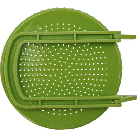 Tapa germinadora de 2 piezas con soporte - Tarro Mason de boca ancha sin BPA con colador de semillas y kit de germinación resistente a la corrosión para frijoles, alfalfa, brócoli y lechuga