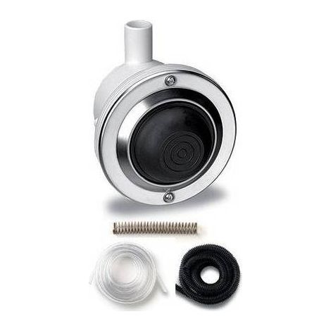 PULSANTE PNEU A PEDALE PER MONTAGGIO INCASSO PAVIMENTO Misura: Bianco