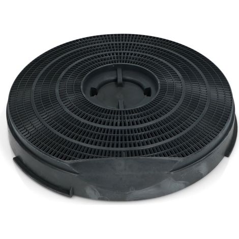FILTRO CAPPA  ELICA ARISTON WHIRLPOOL CARBONI TYPE 34   Ø 260 H 50 MM - F 9