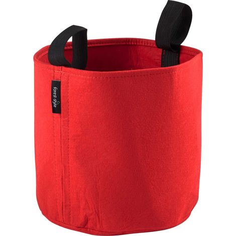 Sac plantation feutre géotextile ø 25 cm 12,3 L rouge - Bag 4 Plant (1/3)