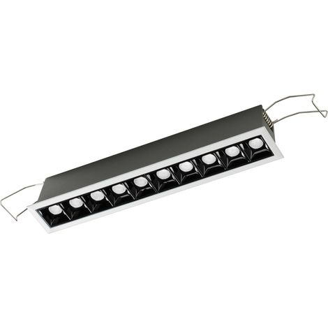 Gea led gfa1121c led 3000k 1600lm spot encastrable en aluminium blanc led intégré moderne