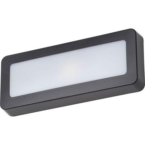 Litecraft Wall Light Outdoor Brick Surface Mount 5 Watt LED Fitting - Anthracite