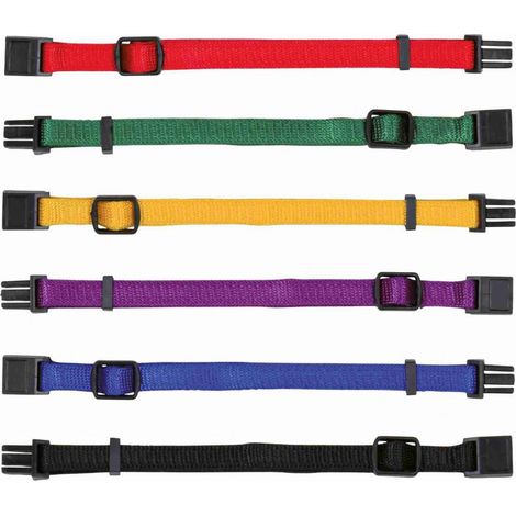 TRIXIE 15555 COULEURS ASSORTIES M-L CHIEN COLLIER STANDARD (4011905015576)