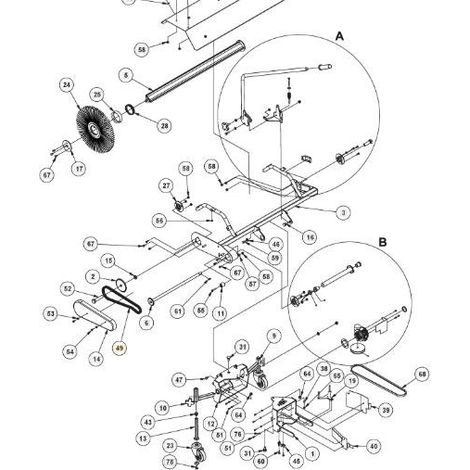 ORIGINAL STIGA-GETRIEBEKETTE – 118890065/0