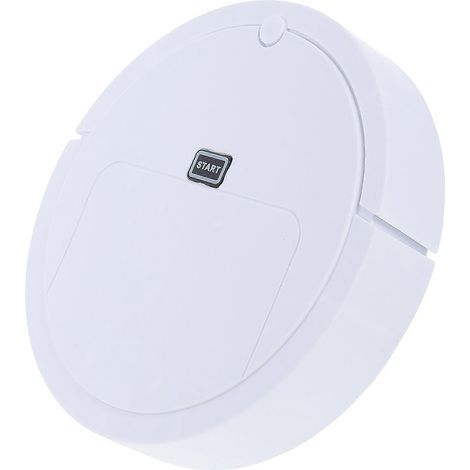Robot aspirateur électrique jouet pour enfants-23X23X5CM-White (1/3)