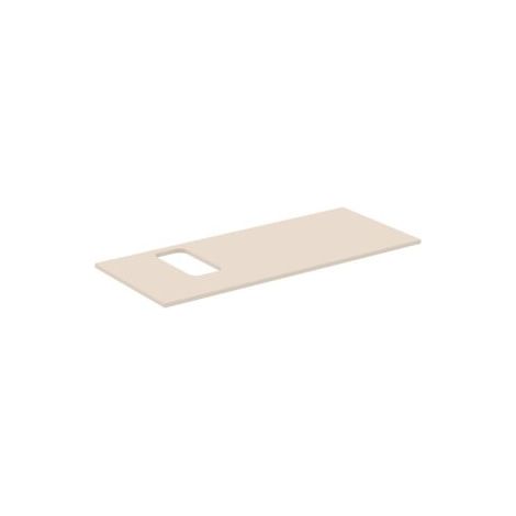 Plaque IS WT-i.life B, ouverture à gauche, pour mur WT 1202x507x18mm, beige sable mat (1/3)