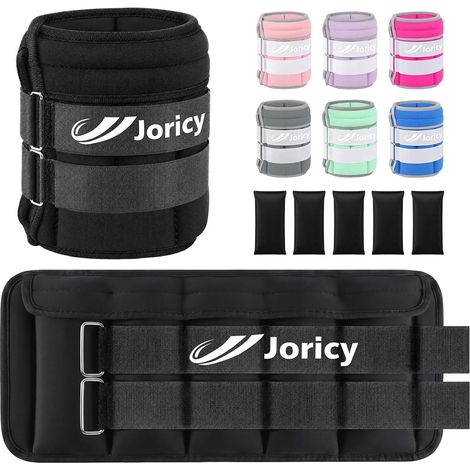 Poids Cheville Réglable Poids de Poignet Poids pour Cheville 2 3 4 5 6 7 8 10 kg la Paire Poids Poignets pour Perte de Poids, Bracelets Lestés pour Exercice Marche Jogging Poids Musculation (1/5)
