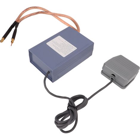 Poste de soudage par points 100-240 V, usage domestique, batterie 18650, pédale, portable, haute puissance, conforme aux normes européennes (1/5)