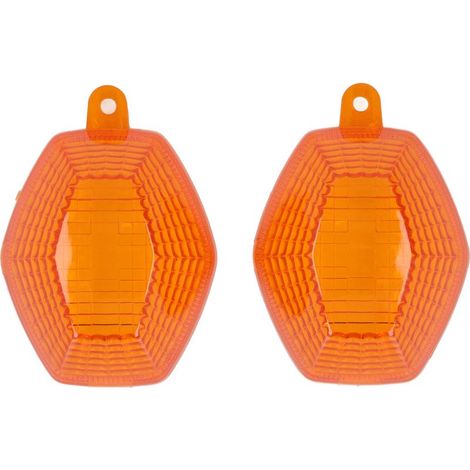 Repuesto de carcasa de lente de intermitente delantero izquierdo y derecho para SUZUKI DL 1000 V-Strom 2006-2012 amarillo (1/5)