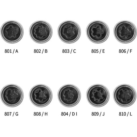 Clé à douille antivol Security Master pour écrous de roue verrouillables 802 / B, douille de 17 mm, compatible avec A6, A3, A4, A5 et TT.