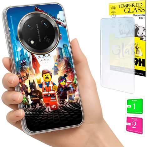 Funda para Honor Magic7 Lite con cubierta fotográfica y tapa trasera + cristal 9H (1/5)