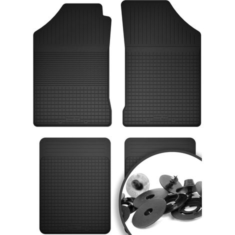 Tappetini in gomma + fermi per: furgone Renault Trafic III (2014-)