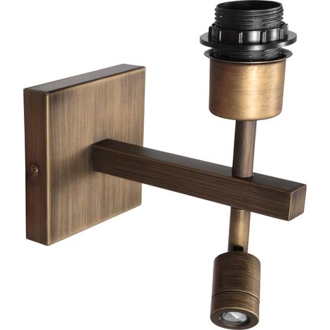 Steinhauer - wandleuchte - Stang - bronze - metall - bettlampe - (1/4)