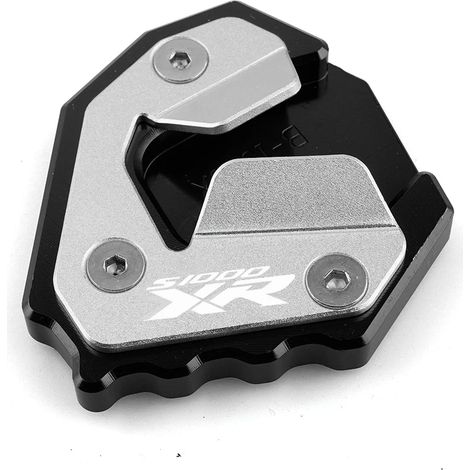 (Noir) Compatible avec BMW S1000XR S1000 XR 2015-2019 2018 Moto Accessoires CNC de haute qualité Béquille latérale Extension de béquille Repose-pied maxpower (1/4)