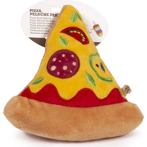 Peluche per cani Gloria Pizza Multicolore Poliestere polipropilene