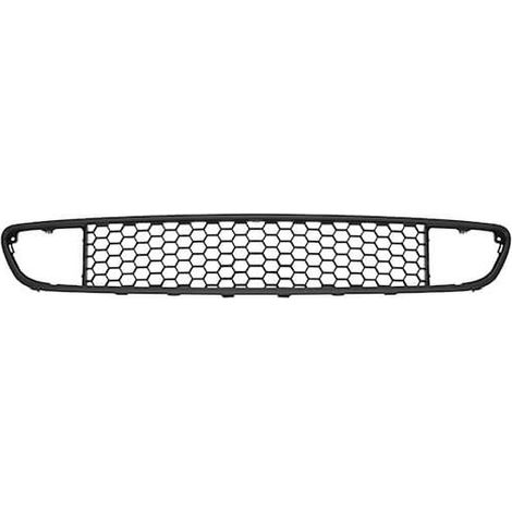 Grille de pare-choc avant centrale inférieure noire Fiat Punto 3 depuis 2012