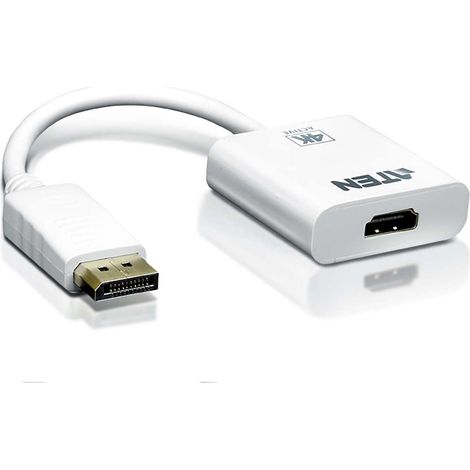 Adaptateur câble HDMI DisplayPort Aten VC986-AT Blanc (1/5)