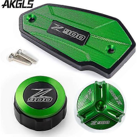 Accessoires de protection pour bouchons de liquide de frein avant et arrière et bouchon de remplissage d'huile pour moto Kawasaki Z900 Z 900 2017-2020 2021 2022 (1/4)