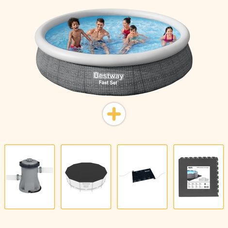 Bestway Bestway Fast Set Ronde - 366x76 cm - 5-pièces S195 (1/5)