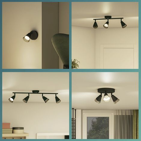 Philips Cleft 8720169299993 Spot de plafond GU10 noir