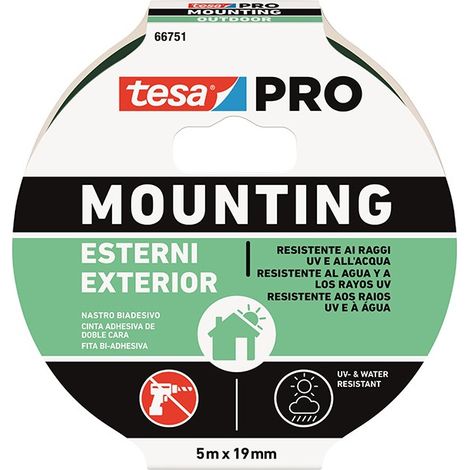 TESA MOUNTING PRO EXTERIOR TESA PRO MOUNTING EXTERIOR 5MX19MM - TESA TAPE