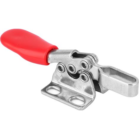 Schnellspann-Kniehebelklemme aus Edelstahl 304 zur horizontalen Montage, Haltekraft 280 kg (1/5)