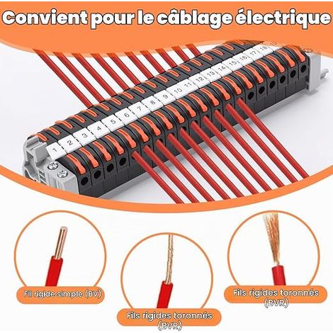 PCT-211 0.08-4mm² Electronic Terminal Block Terminal Block Terminal Block Terminal Block Terminal Block Terminal Block Plug Screw Terminals Terminal Kit Quick Wiring Electrical Terminal Block (1/4)