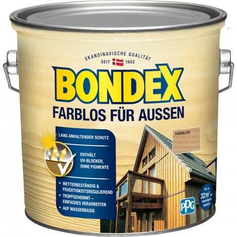 Bondex Farblos für Außen Farblos 2,50 l - 330032 (1/3)