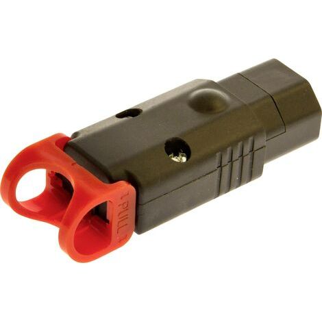 Connectique pour appareils réfrigérants Kash IECLock PA130100BK mâle, droit Nombre total de pôles: 2 + PE 10 A noir 1 p (1/5)
